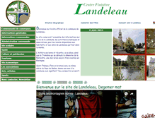 Tablet Screenshot of landeleau.org